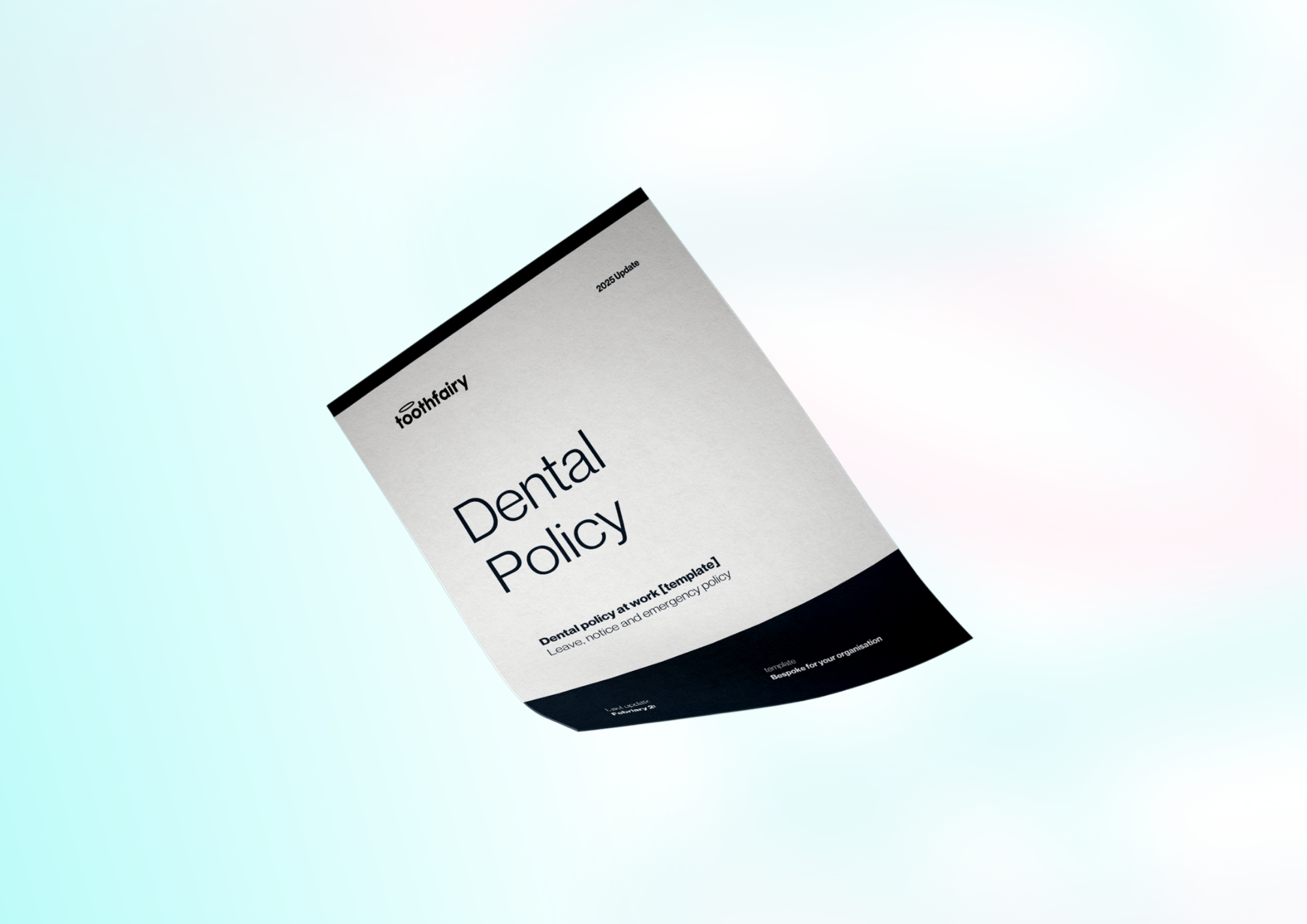 Dental Policy Template cover